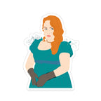 Penelope Featherington Emerald Dress Bridgerton Netflix Sticker