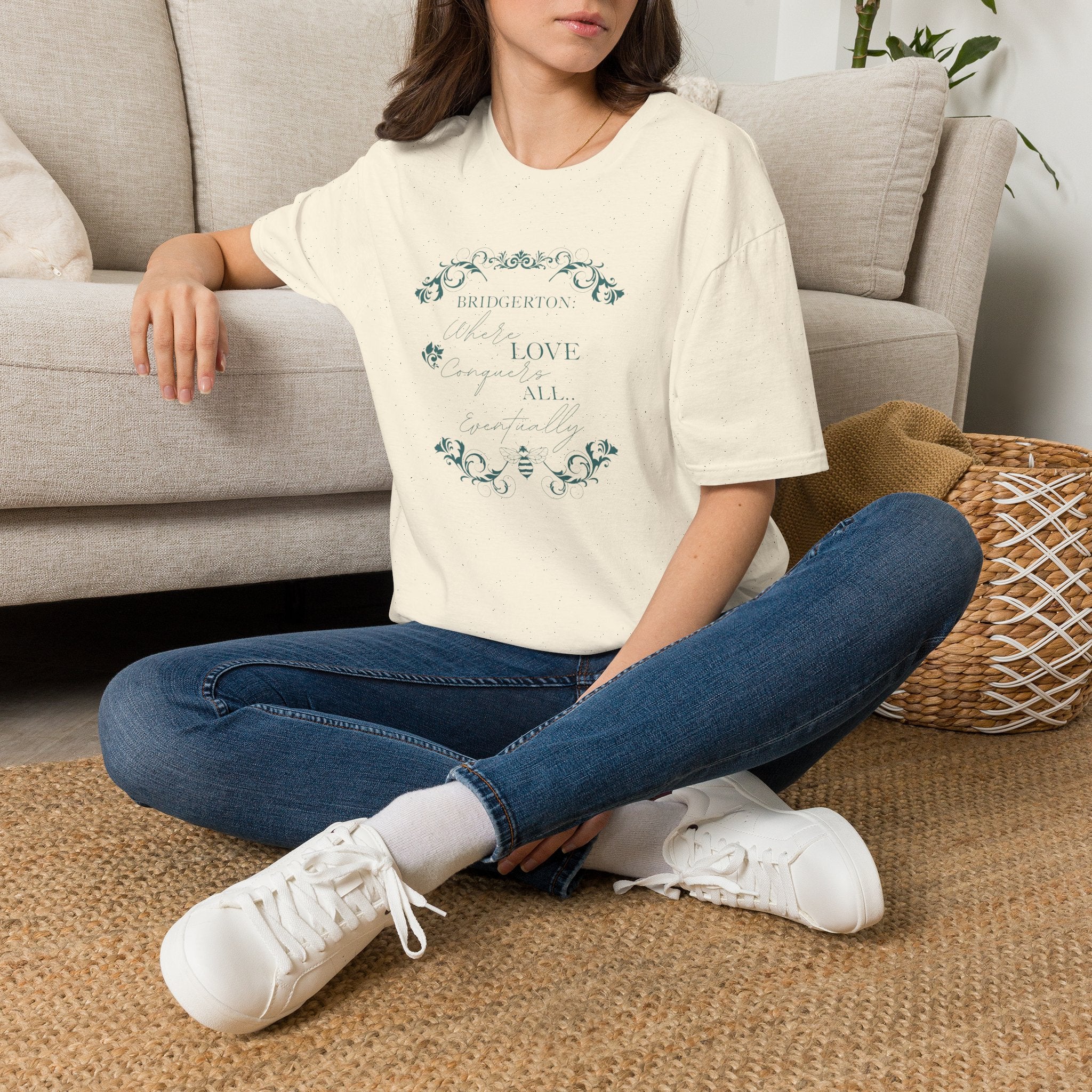 Bridgerton: Where Love Conquers All... Eventually Netflix T-Shirt