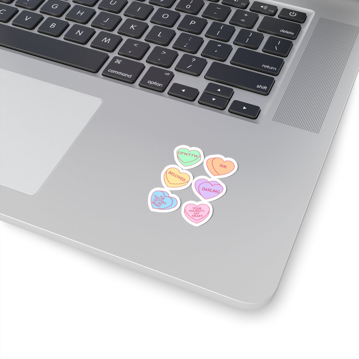 Bridgerton Book's Valentine's Day Heart Candy Netflix Sticker
