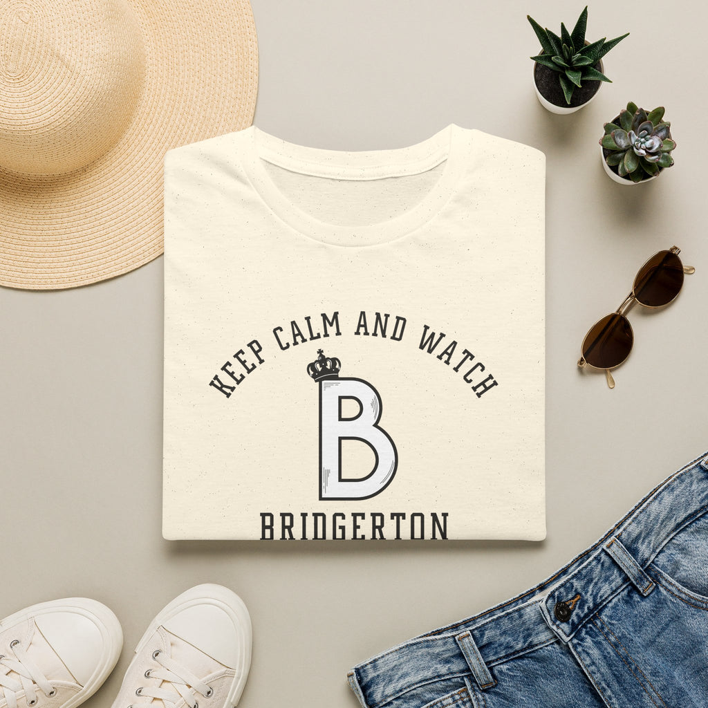 Keep Calm And Watch Bridgerton Netflix T-Shirt