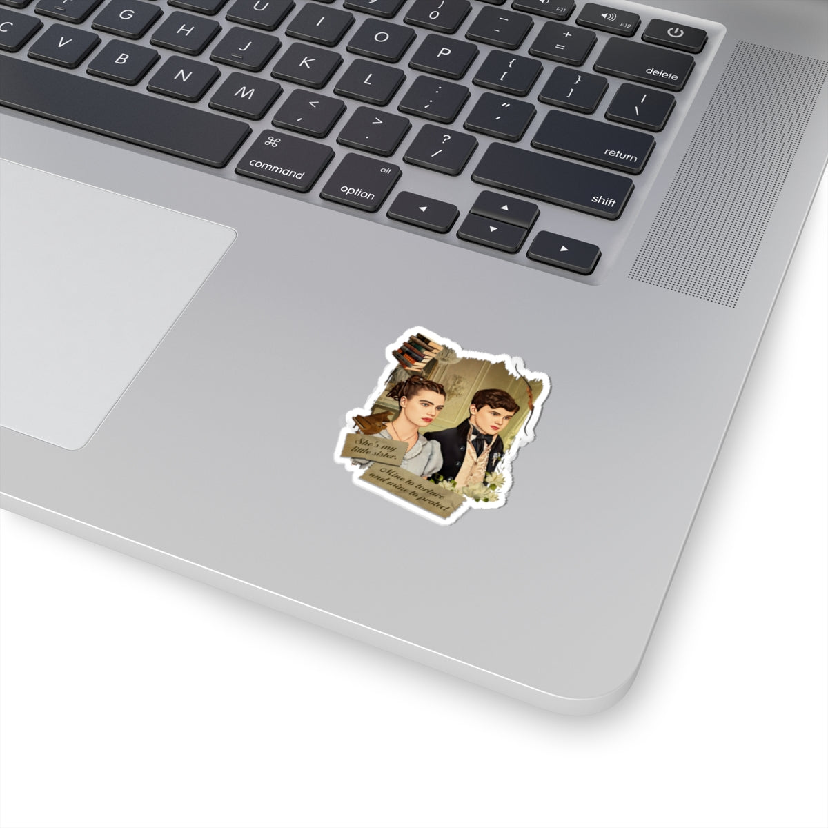 She's My Little Sister Hyacinth & Gregory Bridgerton Netflix Sticker