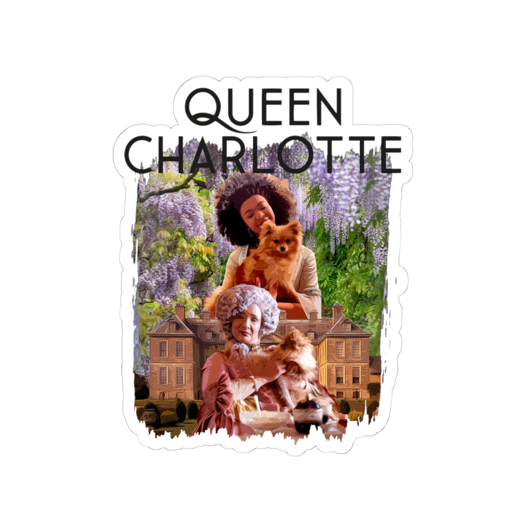 Young & Present Queen Charlotte Bridgerton Netflix Sticker
