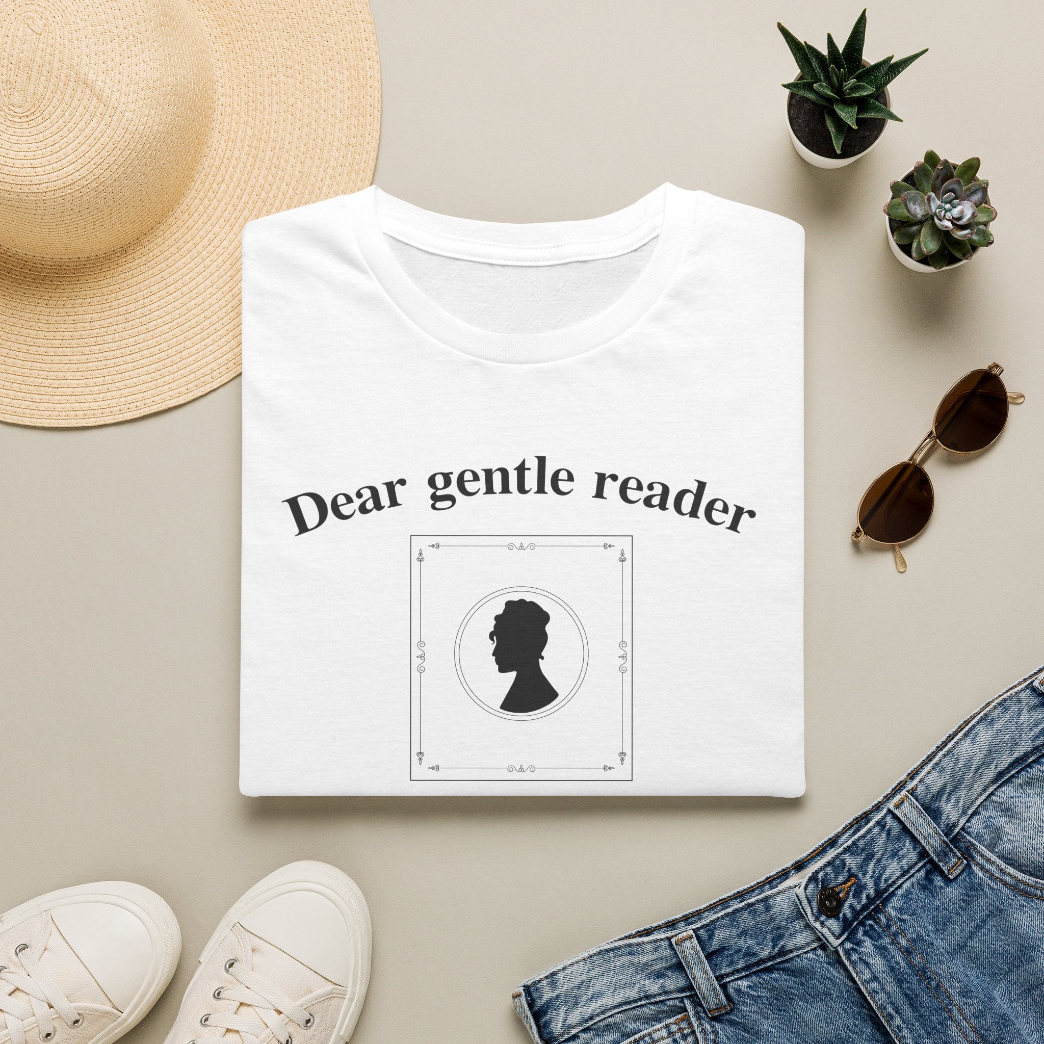 Dear Gentle Reader Lady Whistledown Bridgerton Netflix T-Shirt