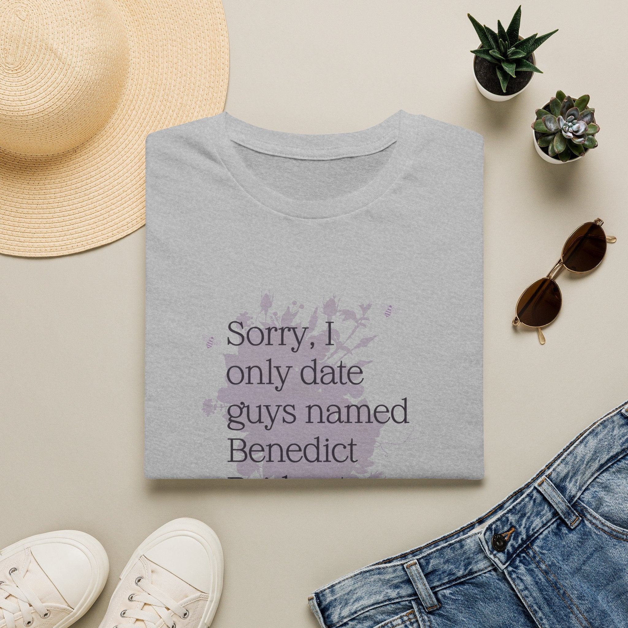 Sorry I Only Date Guys Named Benedict Bridgerton Netflix T-Shirt