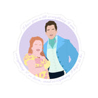 I Love You With Everything I Am Colin Penelope Bridgerton Netflix Sticker