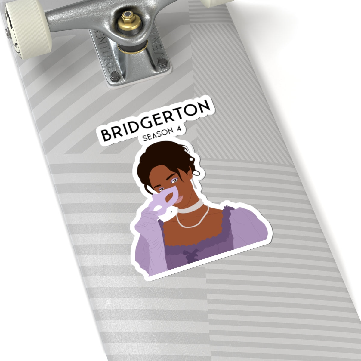 Michaela Stirling Masquerade Ball Bridgerton Season 4 Netflix Sticker