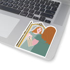Penelope Featherington Mirror Bridgerton Netflix Sticker