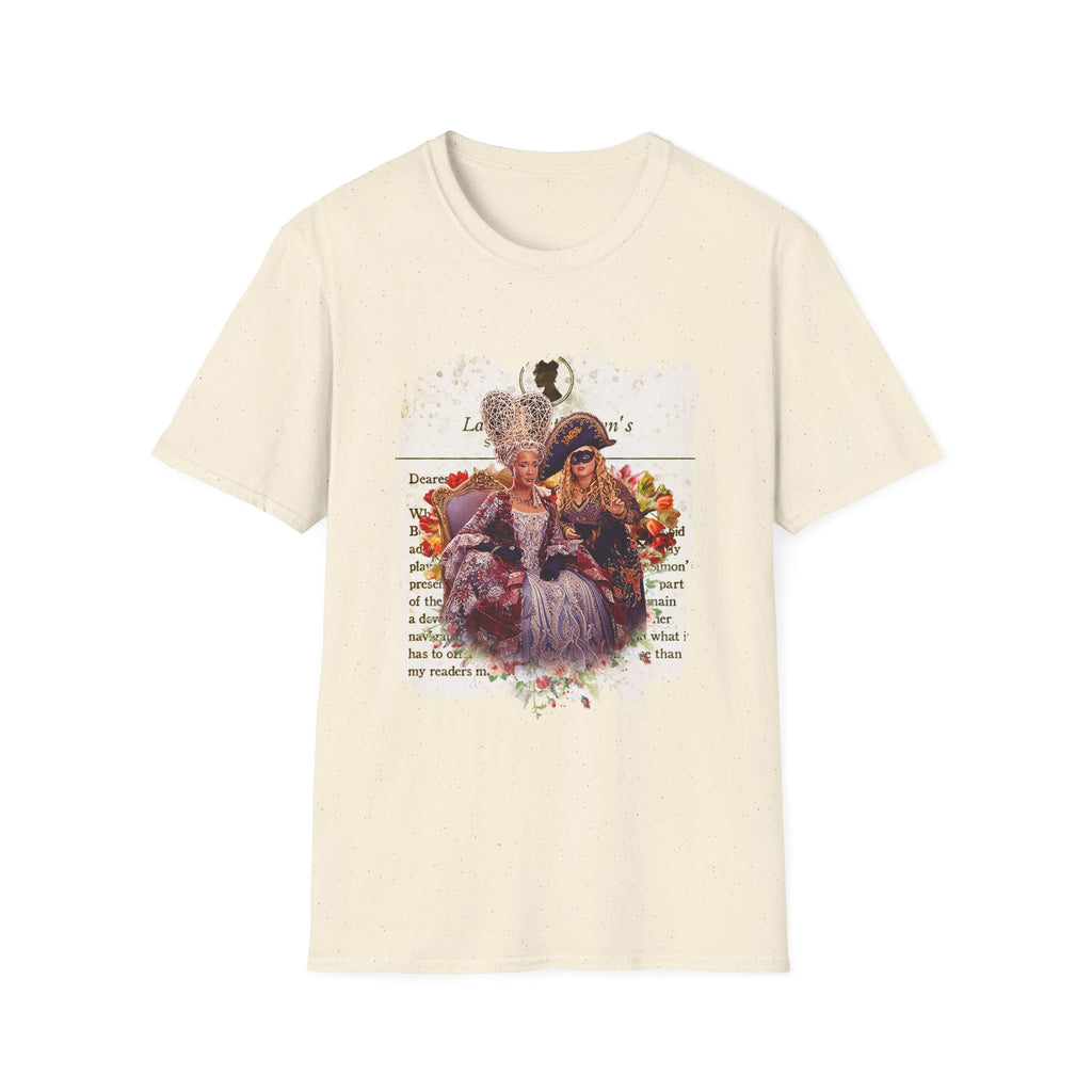 Queen Charlotte & Penelope Bridgerton Lady Whistledown Society Papers Netflix T-Shirt