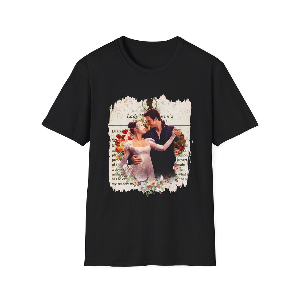 Benedict Bridgerton & Sophie Baek Lady In Silver Lady Whistledown Society Papers Netflix T-Shirt