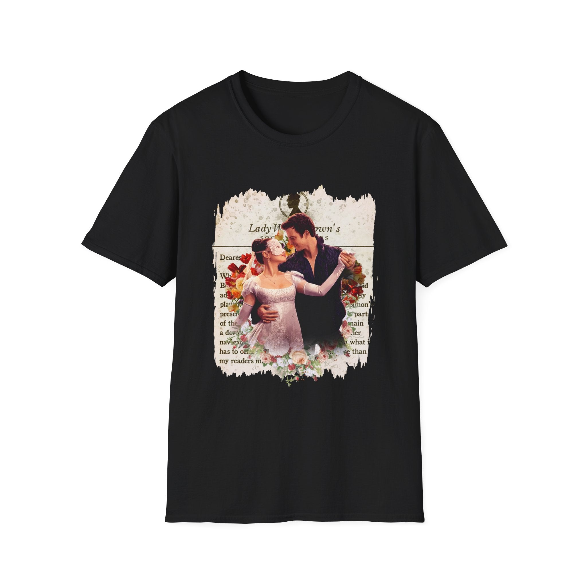 Benedict Bridgerton & Sophie Baek Lady In Silver Lady Whistledown Society Papers Netflix T-Shirt