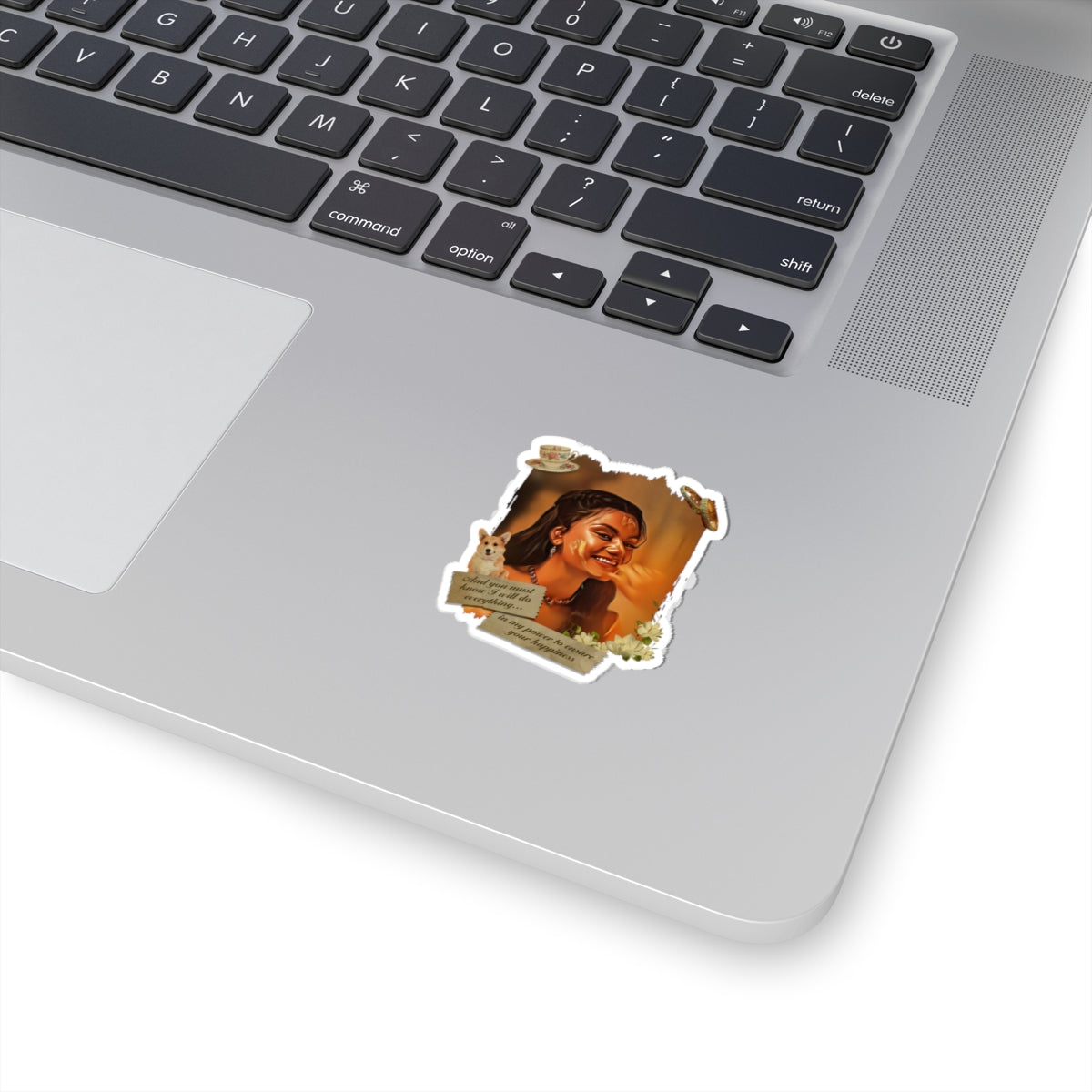 I Will Do Everything To Ensure Your Happiness Kate Sharma Bridgerton Netflix Sticker