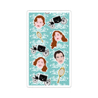 Penelope & Colin Polin Carriage Mirror Bridgerton Netlix Sticker