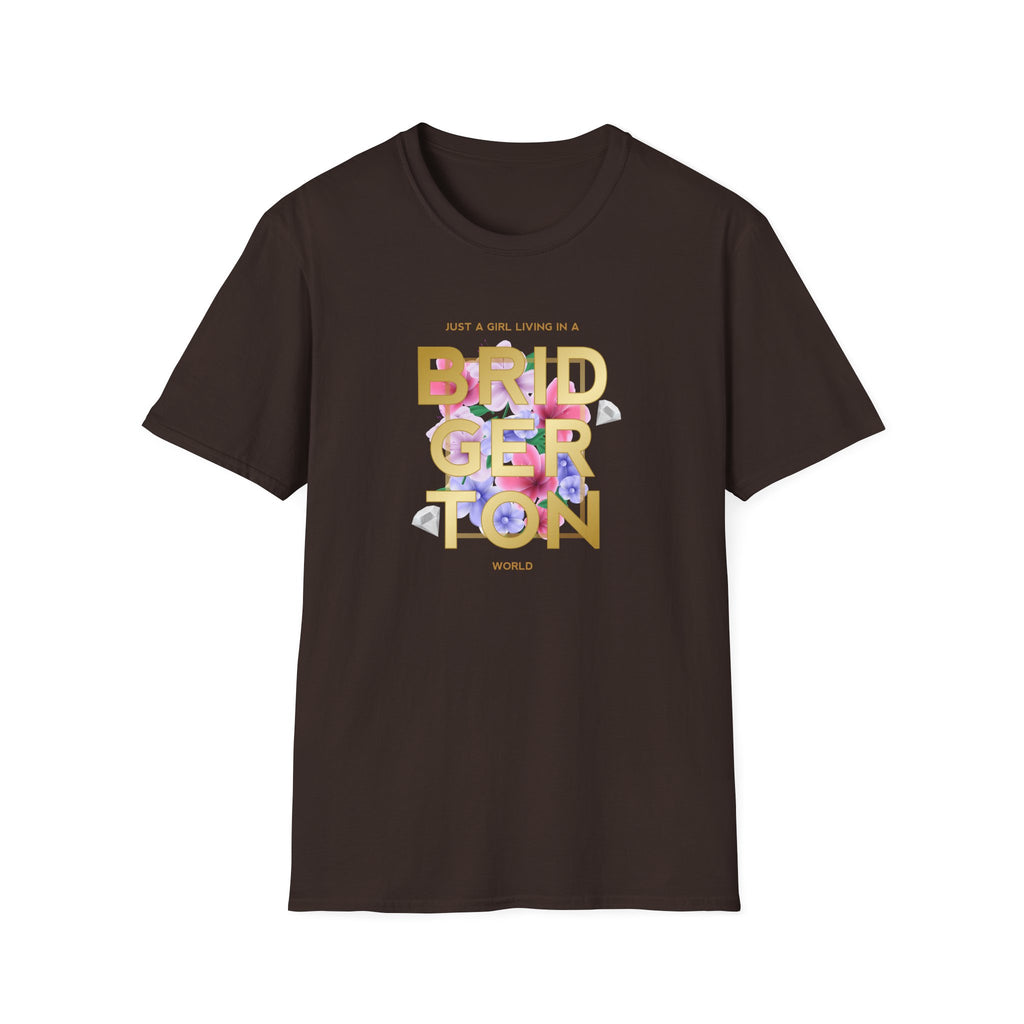 Just A Girl Living In A Bridgerton World Netflix T-Shirt