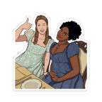 Francesca & Michaela Stirling Table Sticker