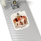 Young Queen Charlotte & King George Lady Whistledown Society Papers Netflix Sticker
