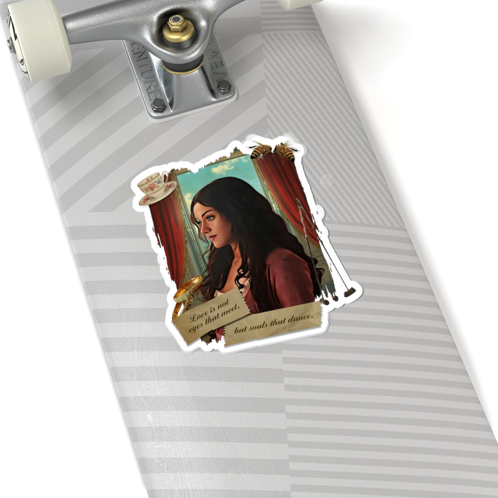 Love Is Not Eyes That Meet Kate Sharma Bridgerton Portrait Netflix Sticker