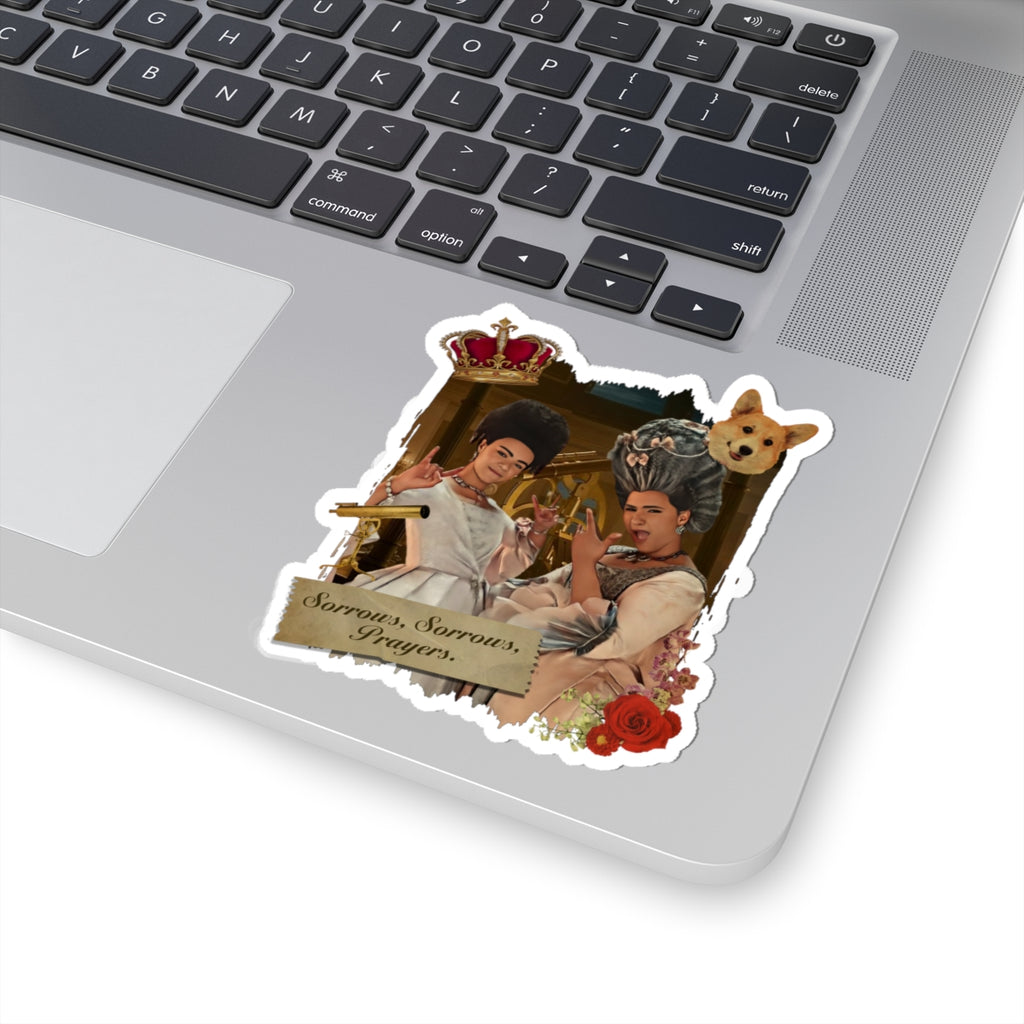 Sorrows, Sorrows, Prayers Queen Charlotte Bridgerton Netflix Sticker