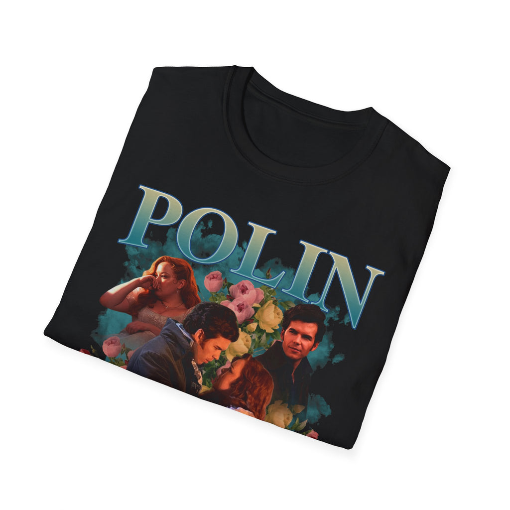 Polin 90's Colin & Penelope Bridgerton Netflix T-Shirt
