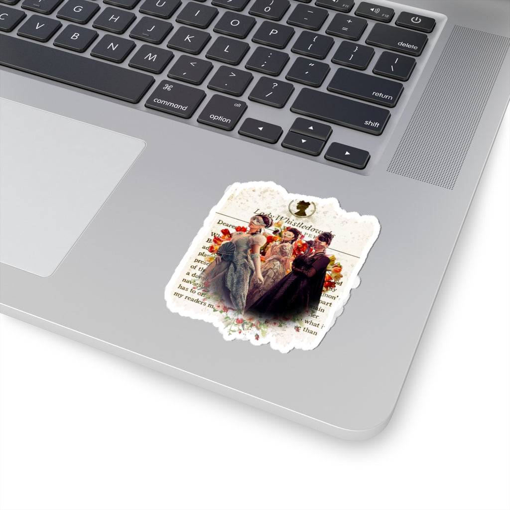 Araminta, Rosamund & Posy Lady Whistledown Society Papers Netflix Sticker