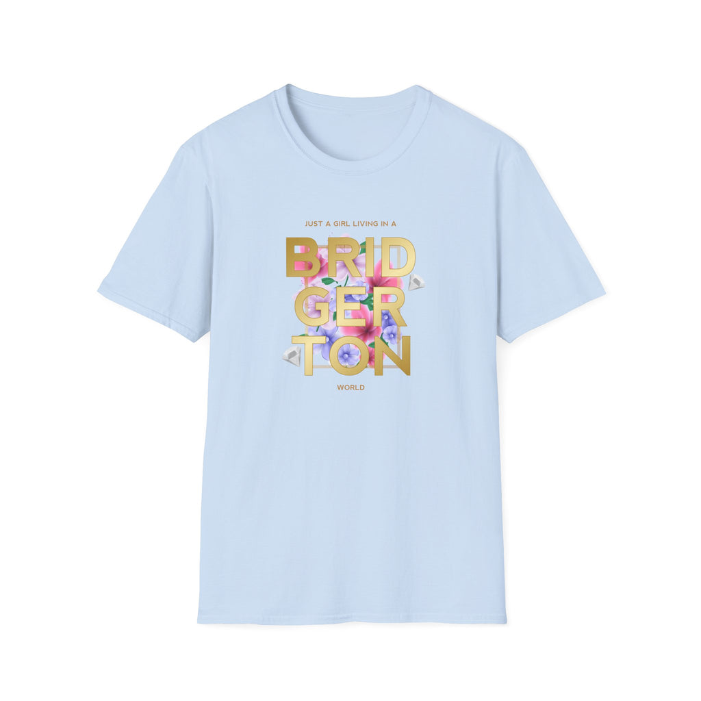 Just A Girl Living In A Bridgerton World Netflix T-Shirt