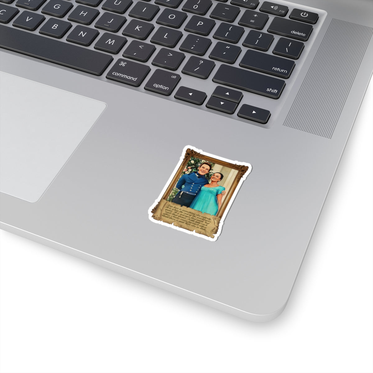 Kate & Anthony TVWLM Love Quote Bridgerton Frame Portrait Bridgerton Netflix Sticker