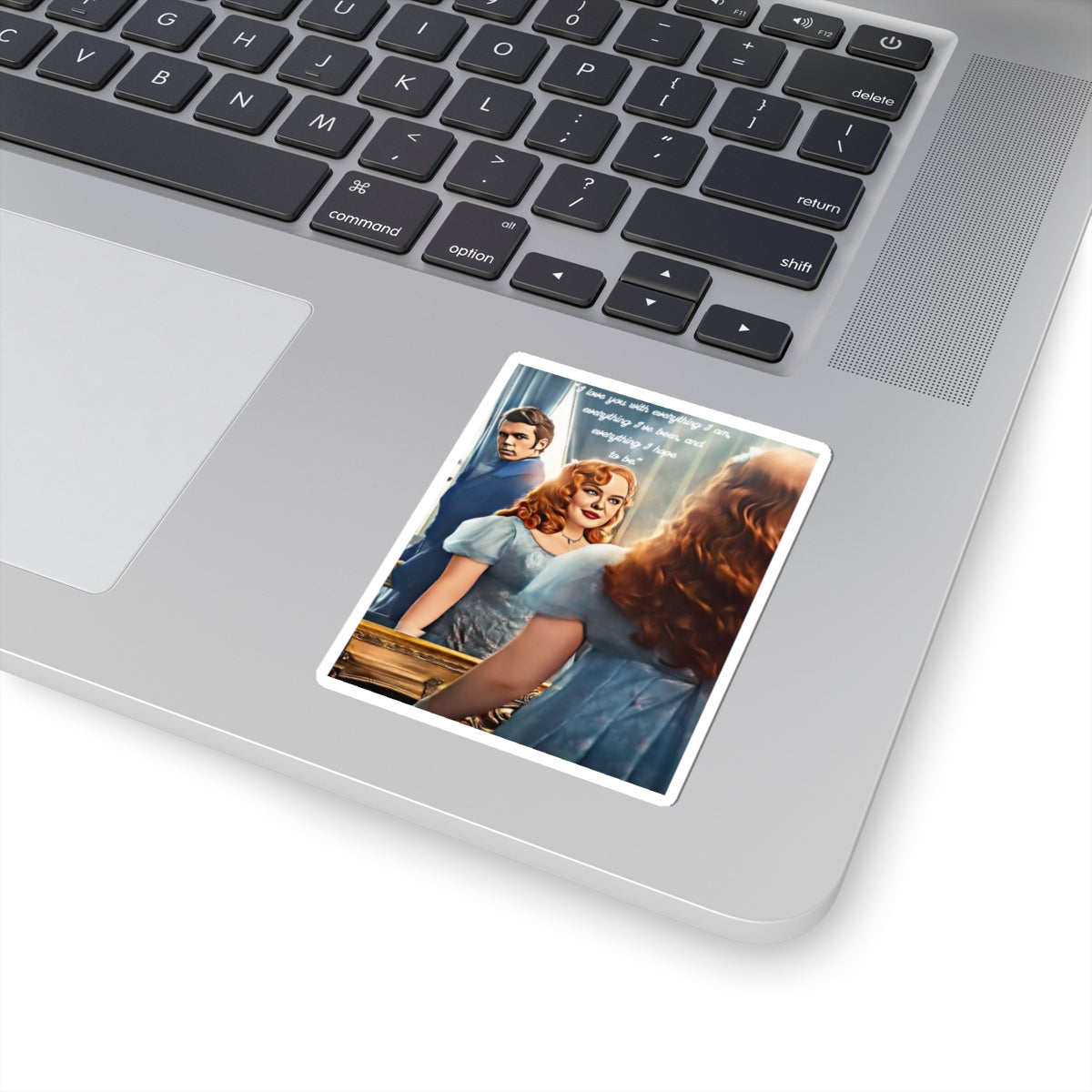 Colin & Penelope I Love You With Everything I Am Bridgerton Netflix Sticker