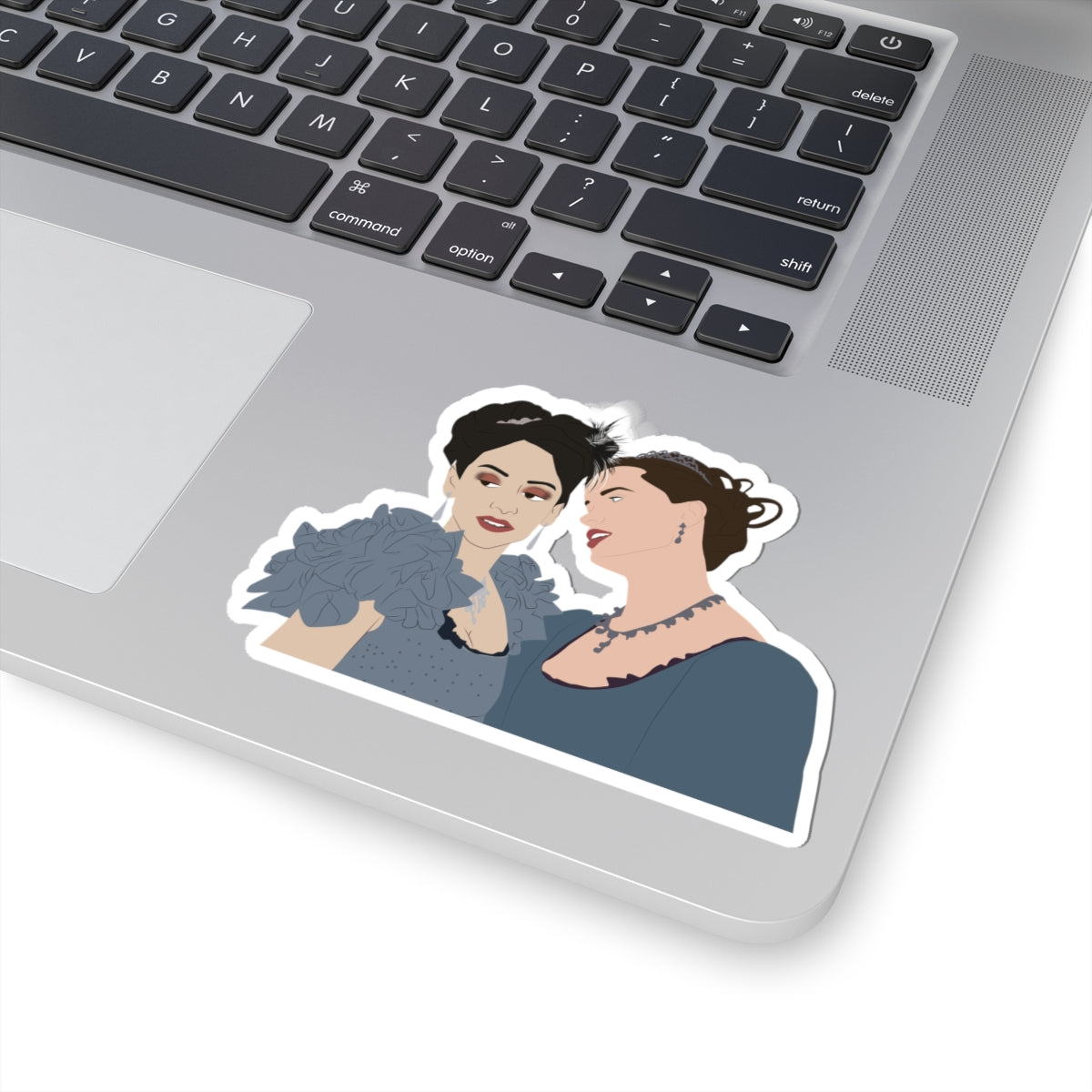 Sita Malhotra & Clara Livingston Bridgerton Netflix Sticker