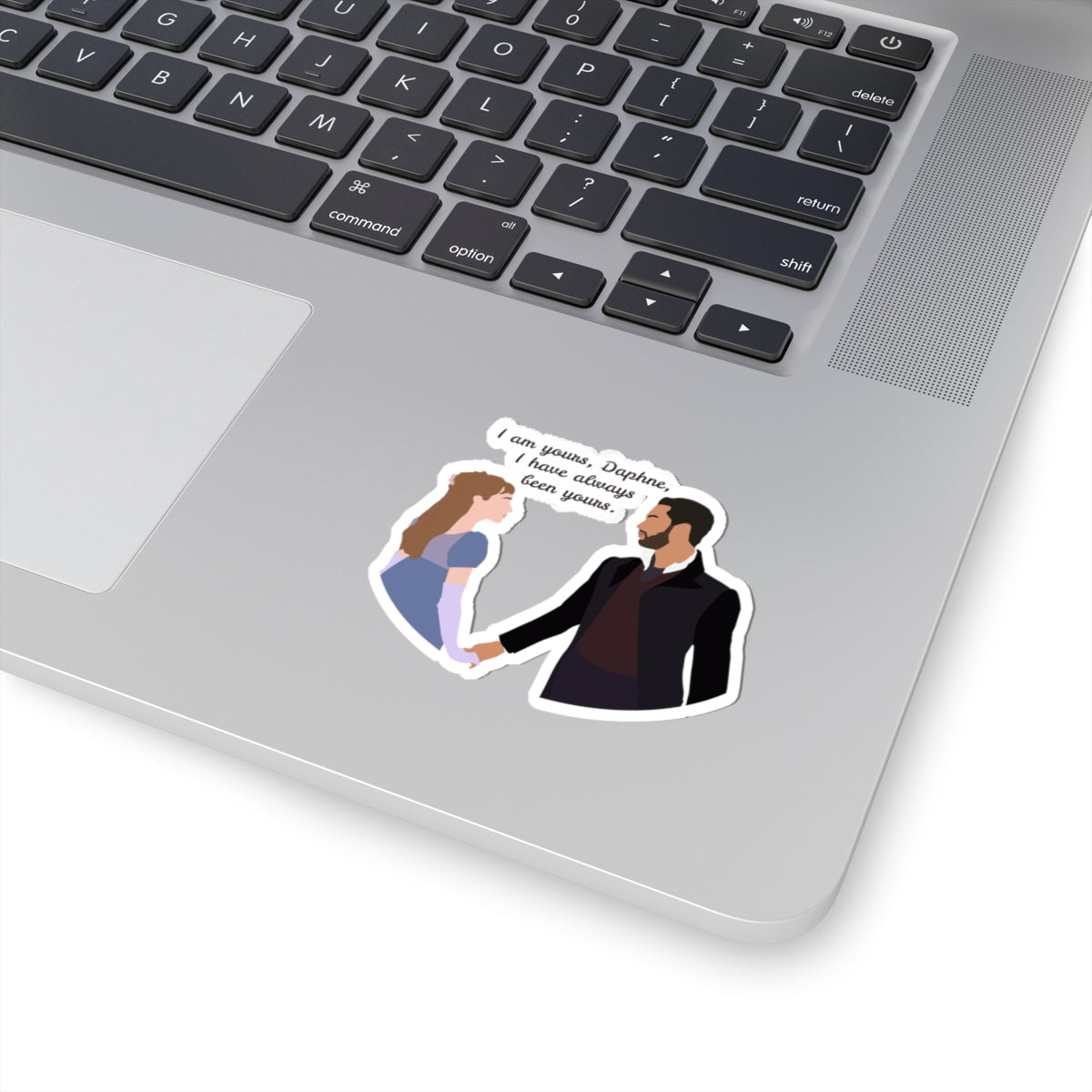 I Am Yours Daphne & Simon Bridgerton Netflix Sticker
