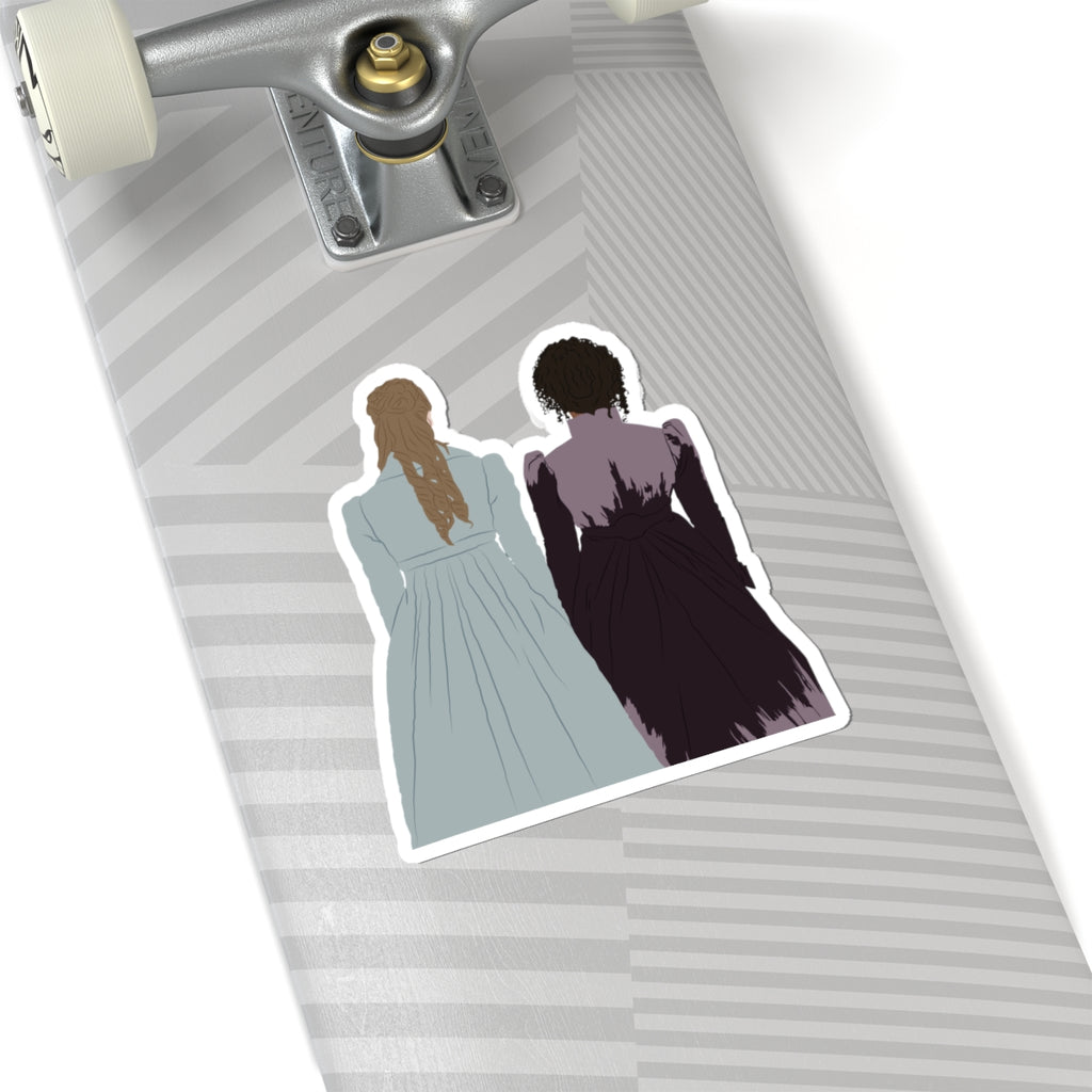 Francesca & Michaela Stirling Backside Sticker