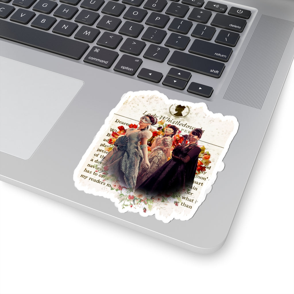 Araminta, Rosamund & Posy Lady Whistledown Society Papers Netflix Sticker