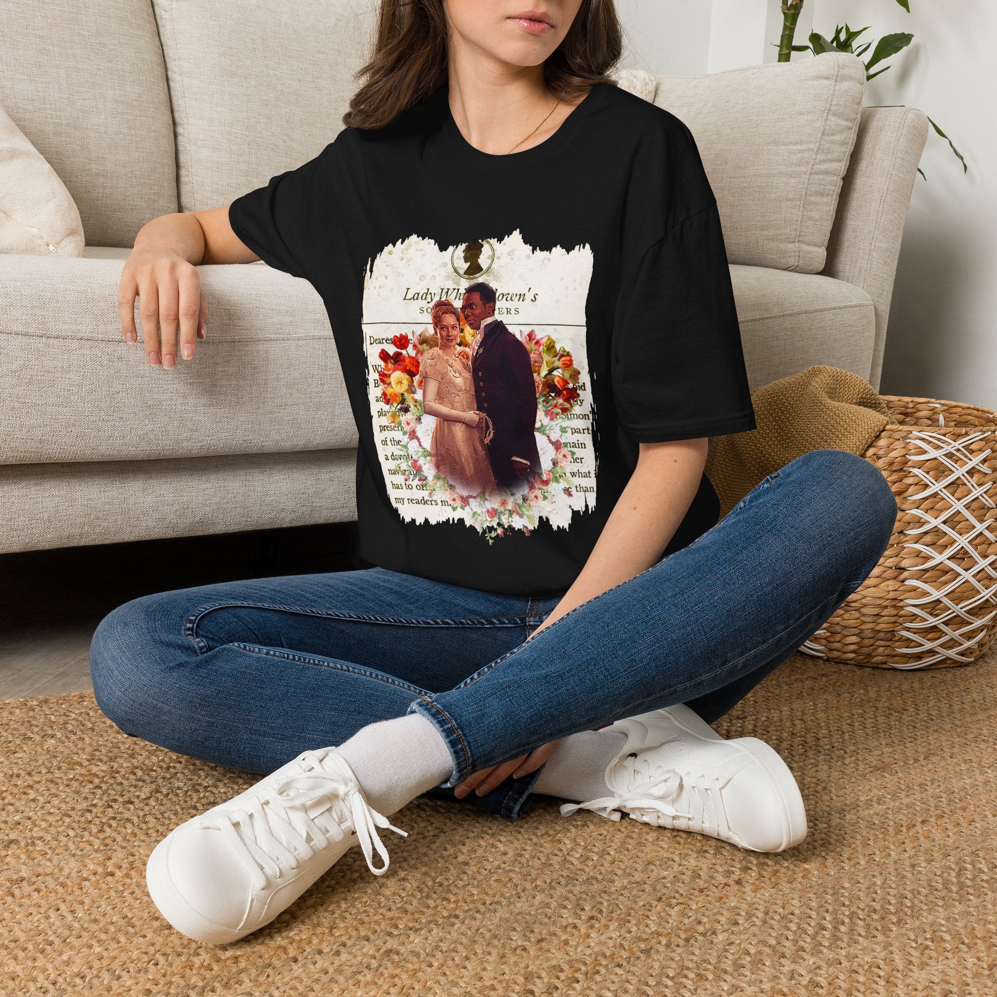 John Stirling & Francesca Bridgerton Stirling Lady Whistledown Society Papers Netflix T-Shirt