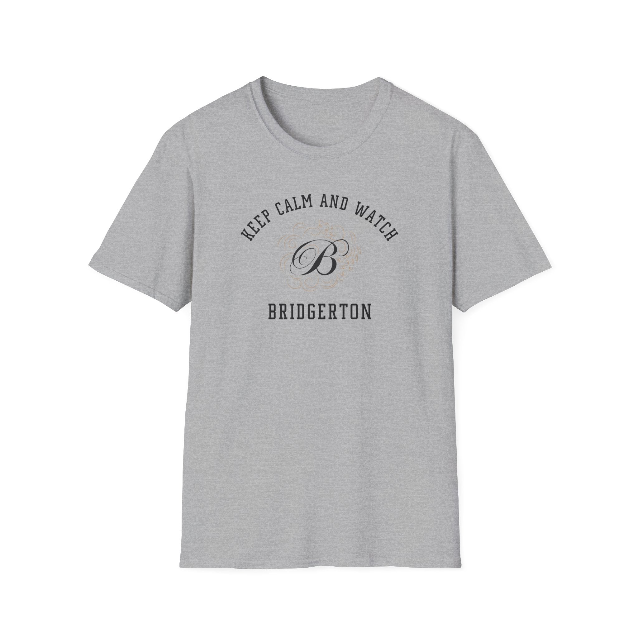 Keep Calm And Watch Brigderton Netflix Cute Funny T-Shirt