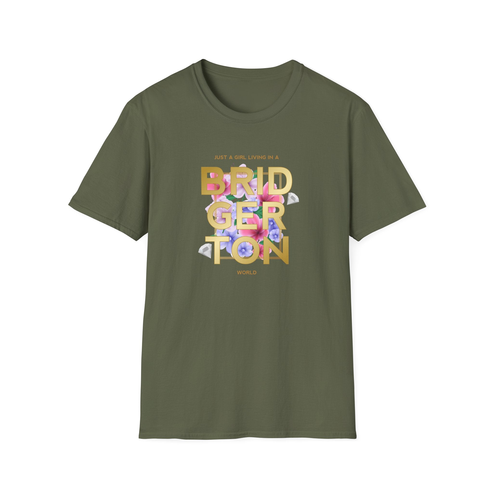 Just A Girl Living In A Bridgerton World Netflix T-Shirt