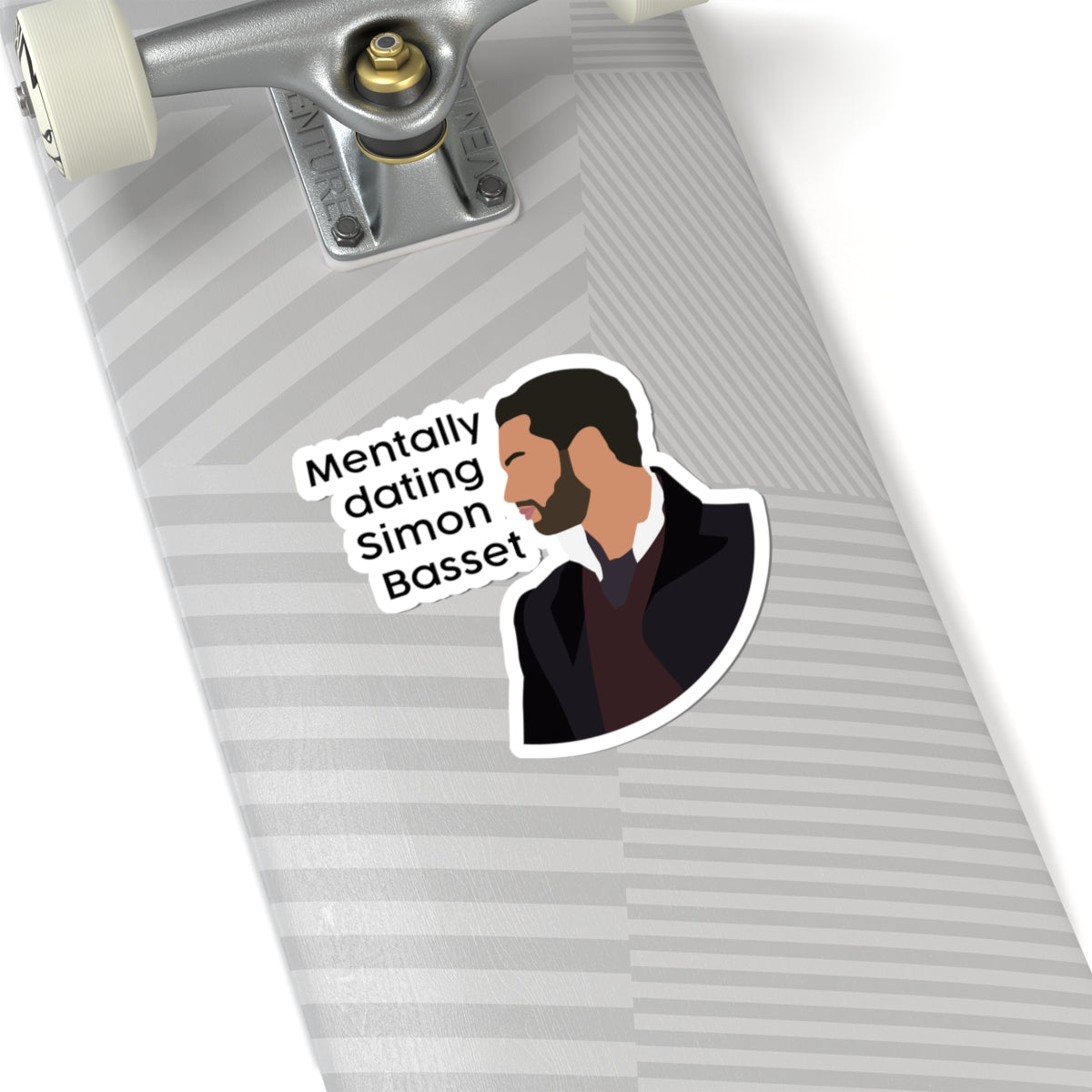 Mentally Dating Simon Basset Bridgerton Netflix Sticker