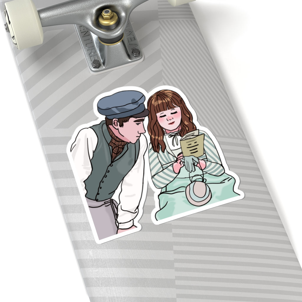 Eloise and Theo Netflix Bridgerton Sticker