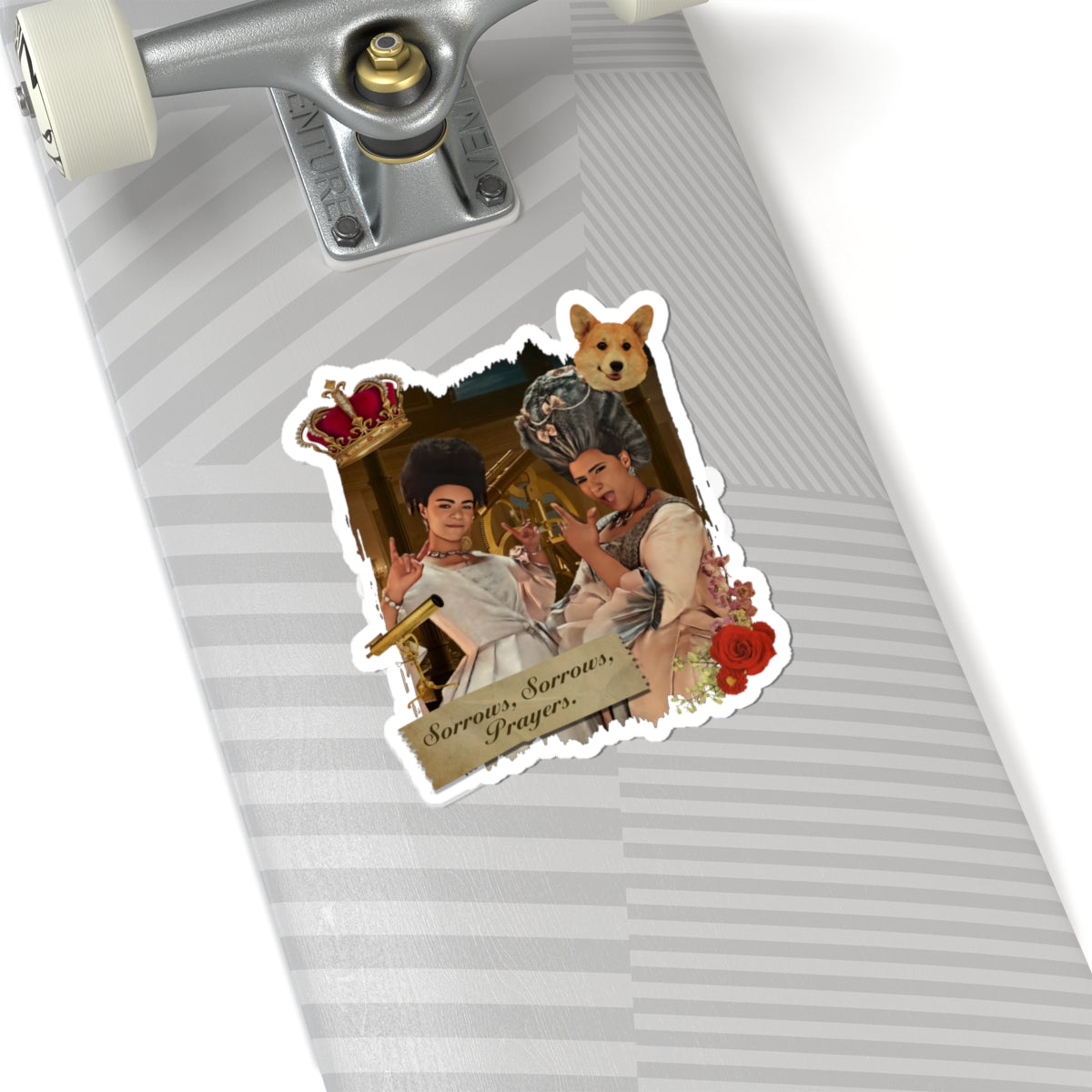 Sorrows, Sorrows, Prayers Queen Charlotte Bridgerton Netflix Sticker