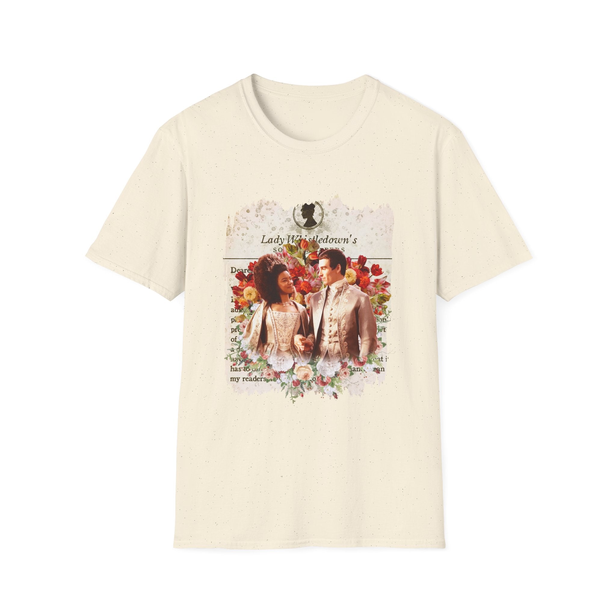 Young Queen Charlotte & King George Lady Whistledown Society Papers Netflix T-Shirt