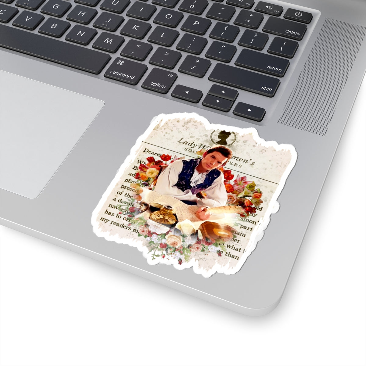 Colin Bridgerton Lady Whistledown Society Papers Netflix Sticker