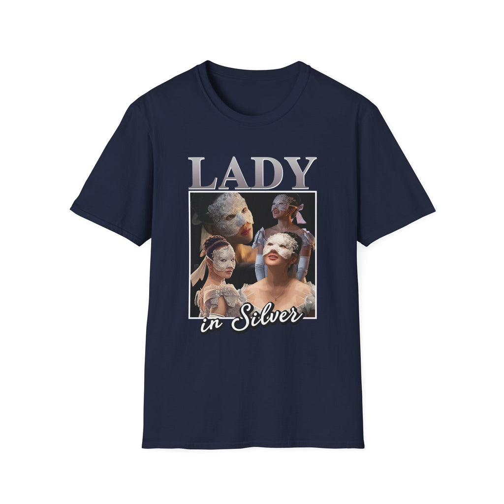 Lady In Silver 90's Bridgerton Netflix T-Shirt