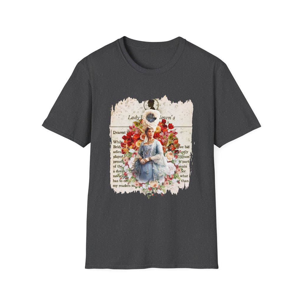 Queen Charlotte Lady Whistledown Society Papers Bridgerton Netflix T-Shirt