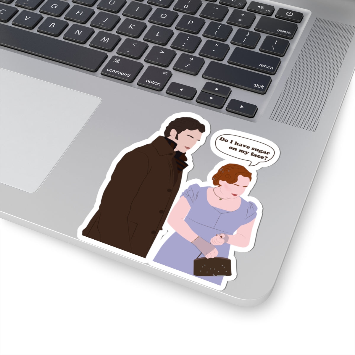 Do I Have Sugar On My Face? Penelope & Colin Bridgerton Netflix Sticker
