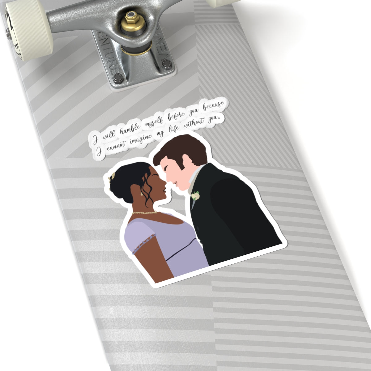 I Will Humble Myself Before You Anthony & Kate Bridgerton Netflix Sticker