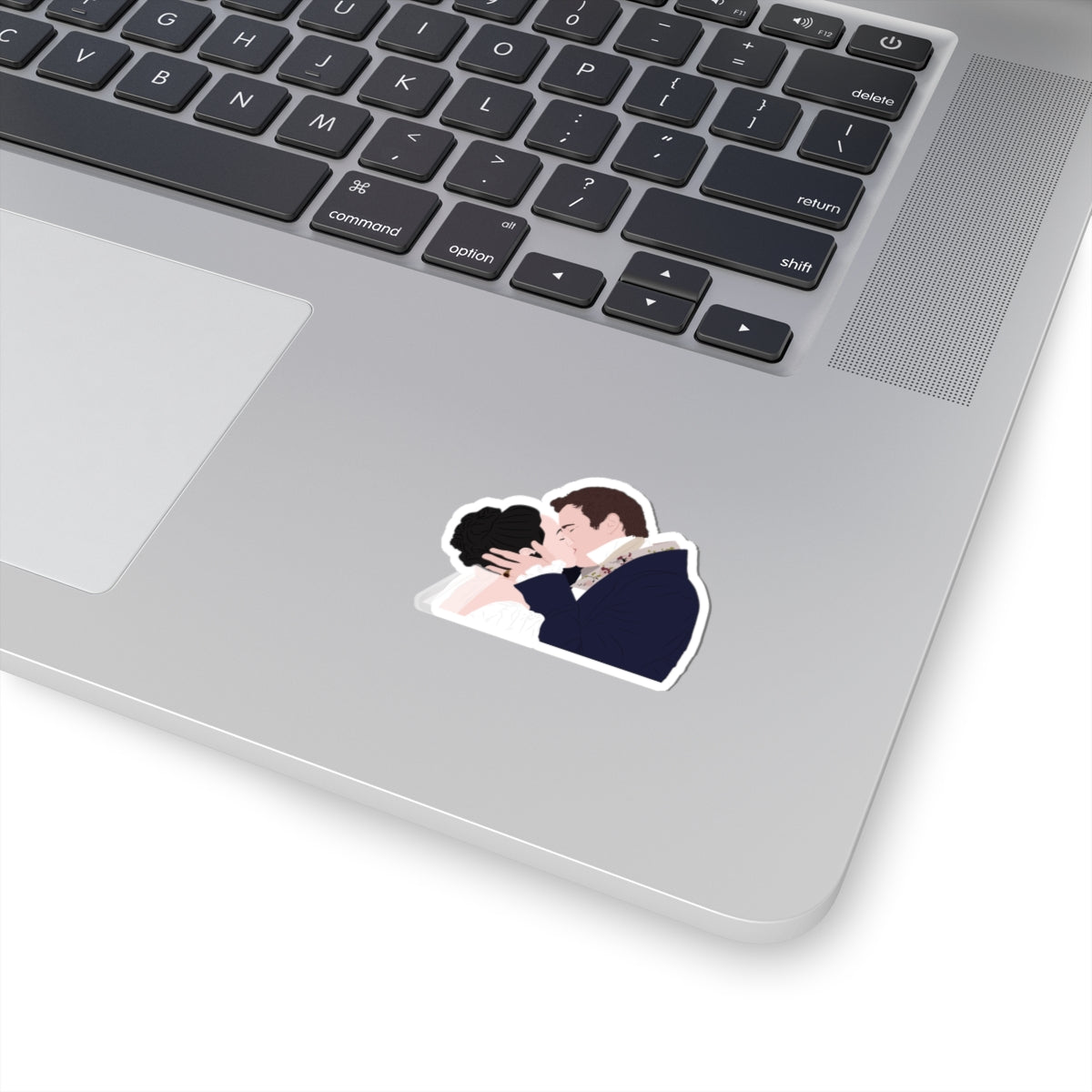 Benedict Bridgerton & Sophie Bridgerton Wedding Kiss Netflix Sticker