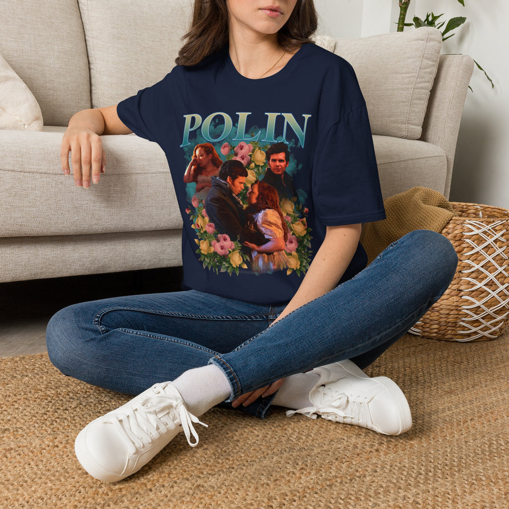 Polin 90's Colin & Penelope Bridgerton Netflix T-Shirt