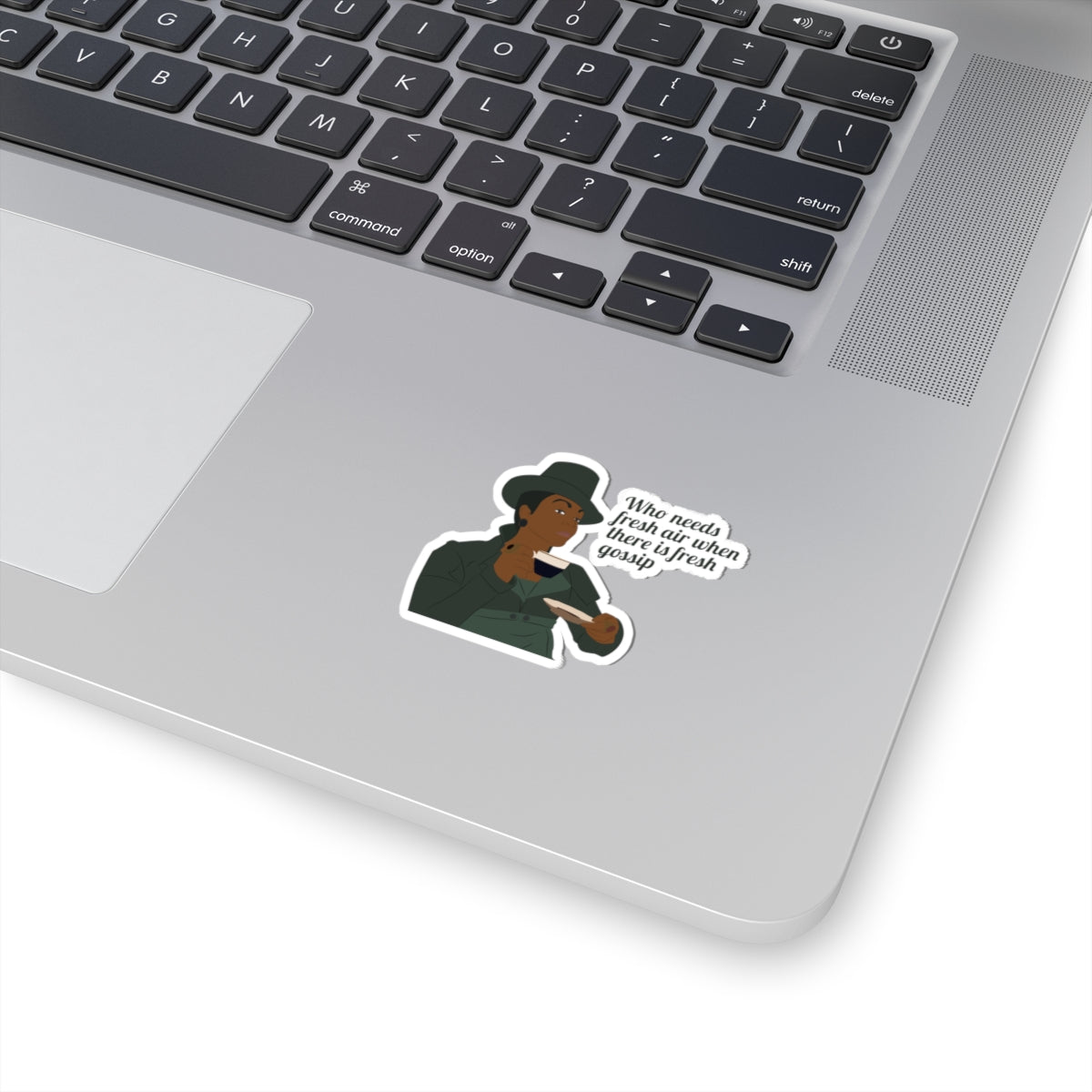 Who Needs Fresh Air When There Is Fresh Gossip Lady Danbury Bridgerton Netflix Sticker