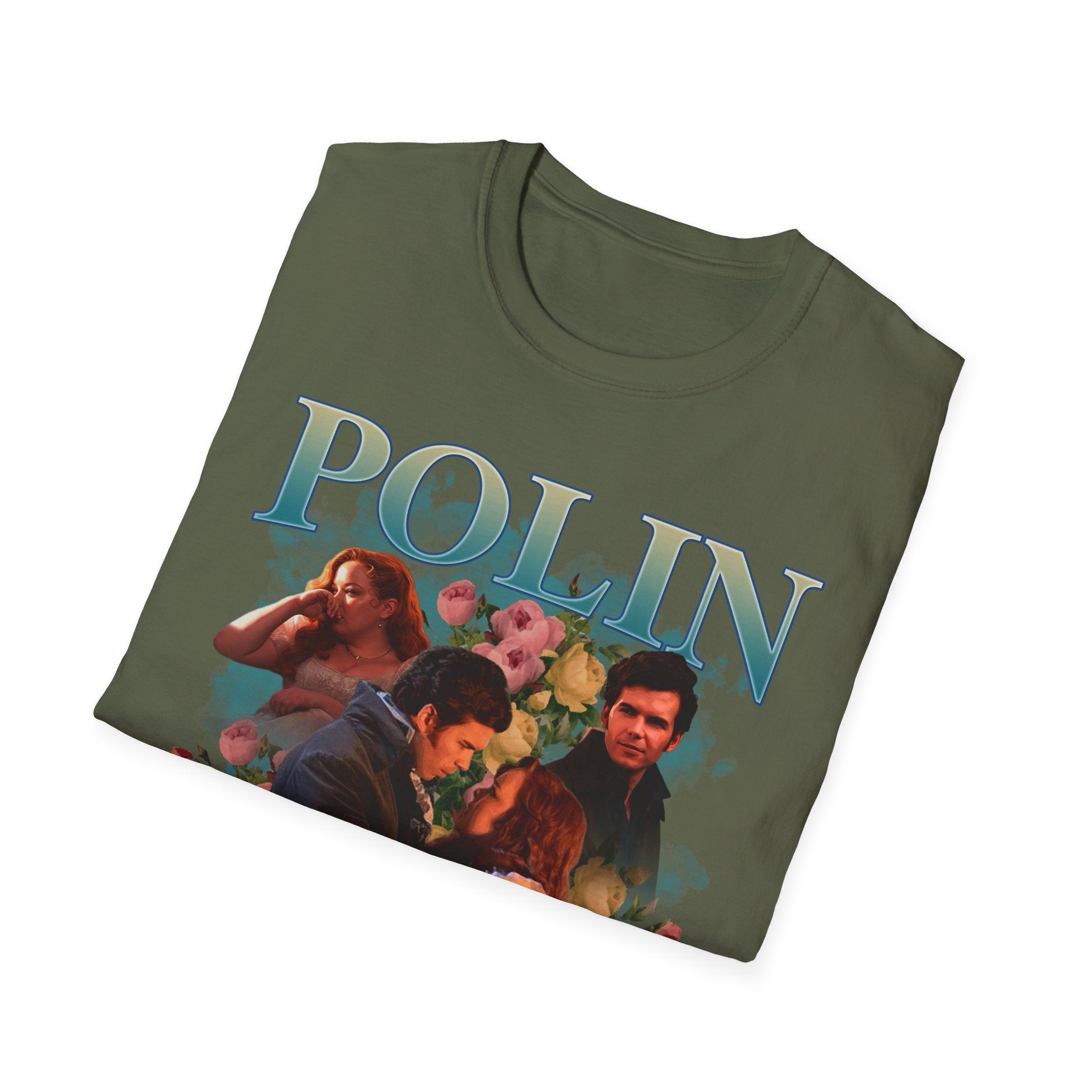 Polin 90's Colin & Penelope Bridgerton Netflix T-Shirt