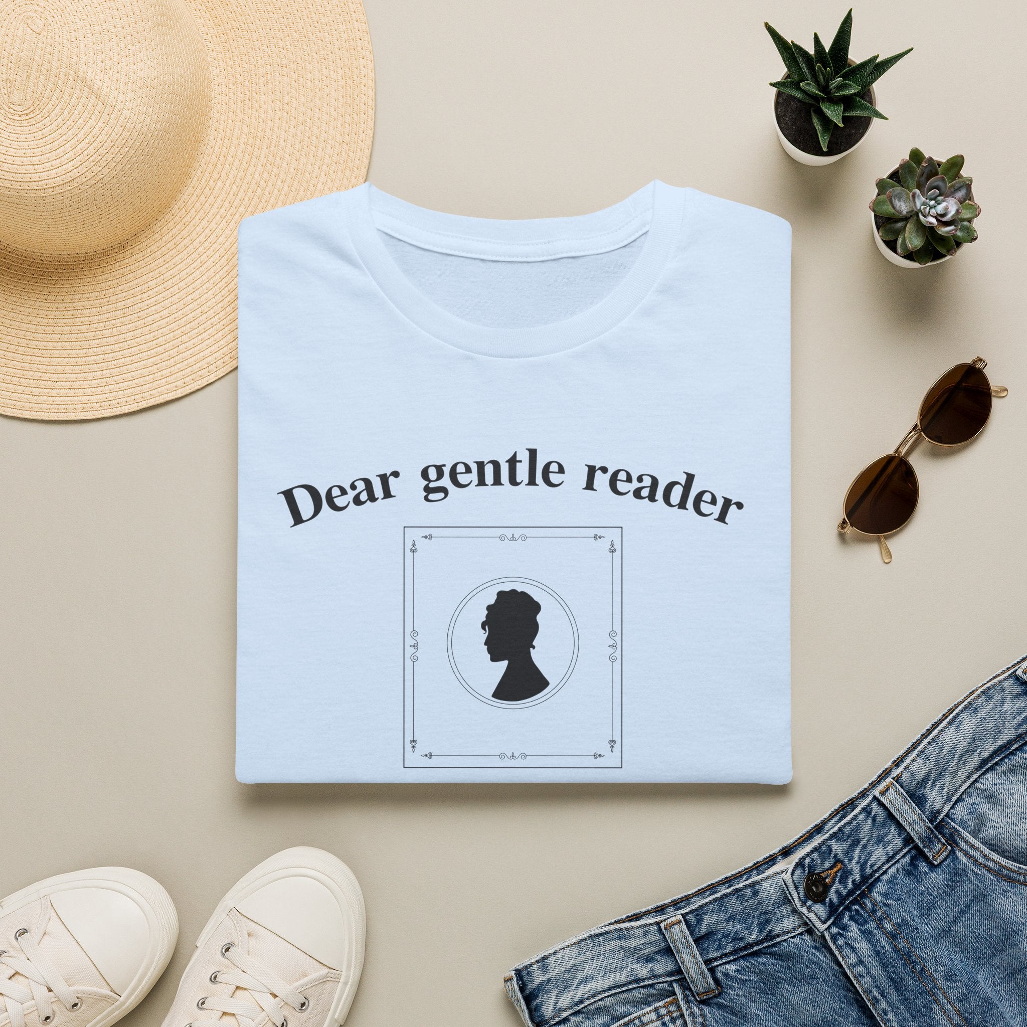 Dear Gentle Reader Lady Whistledown Bridgerton Netflix T-Shirt
