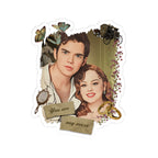 Colin & Penelope Bridgerton Portrait Netflix Sticker