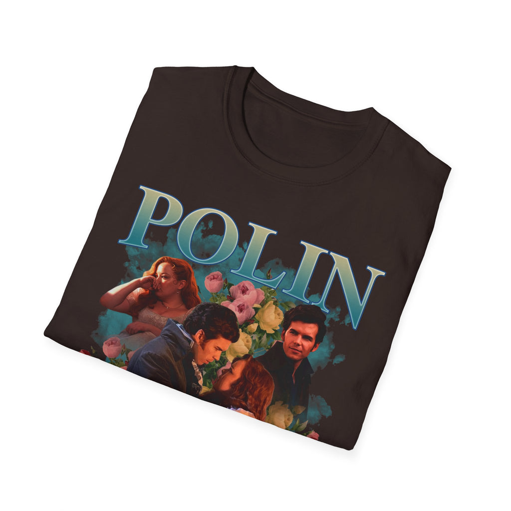 Polin 90's Colin & Penelope Bridgerton Netflix T-Shirt