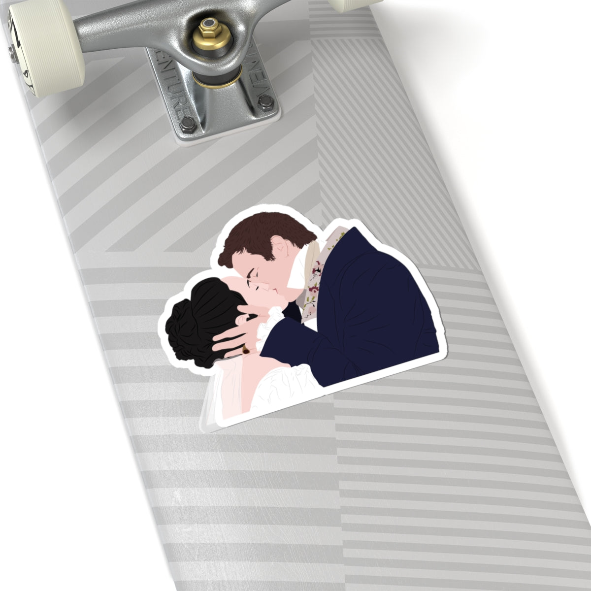 Benedict Bridgerton & Sophie Bridgerton Wedding Kiss Netflix Sticker